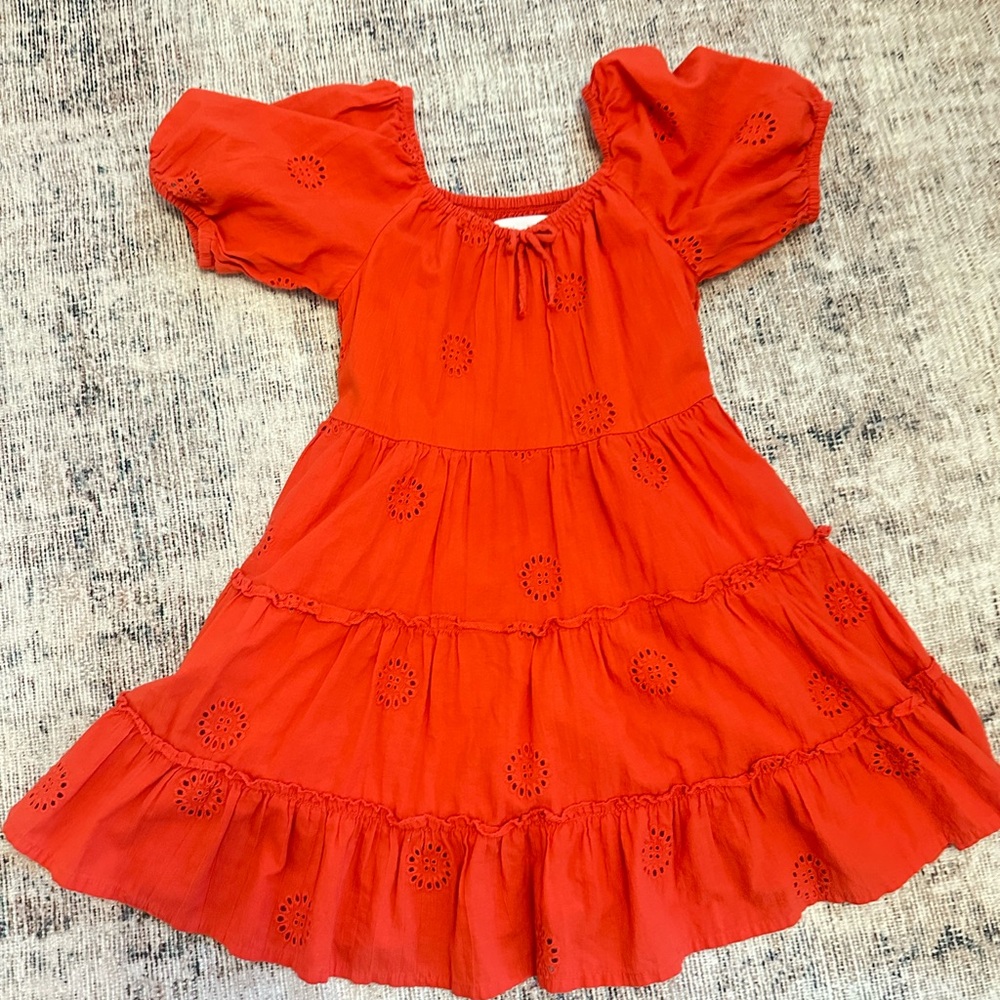 Zara Kids Red Dress Szie 6
